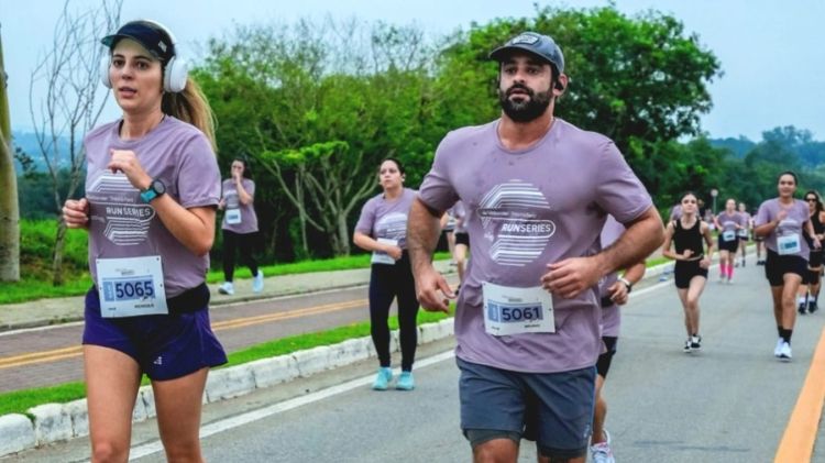Monique e Bruno vão correr a São Silvestre pela primeira vez